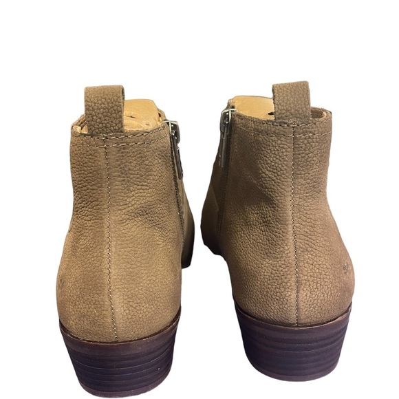 Lucky Brand Hikalli Leather Ankle Western Boot Bootie sz 8 NIB - Picture 6 of 9